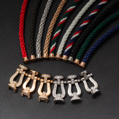 ¡®Aura Jewels¡¯FORCE LARGE HORSESHOE NO DIAMOND BRACELET GOLD